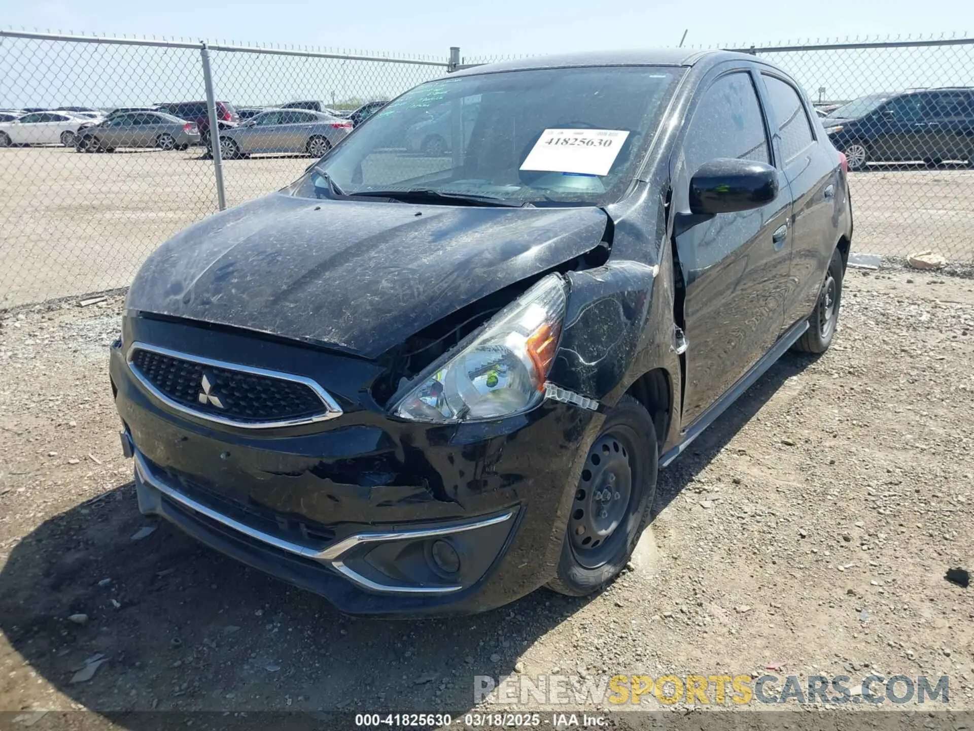 2 Photograph of a damaged car ML32A3HJ6KH006204 MITSUBISHI MIRAGE 2019