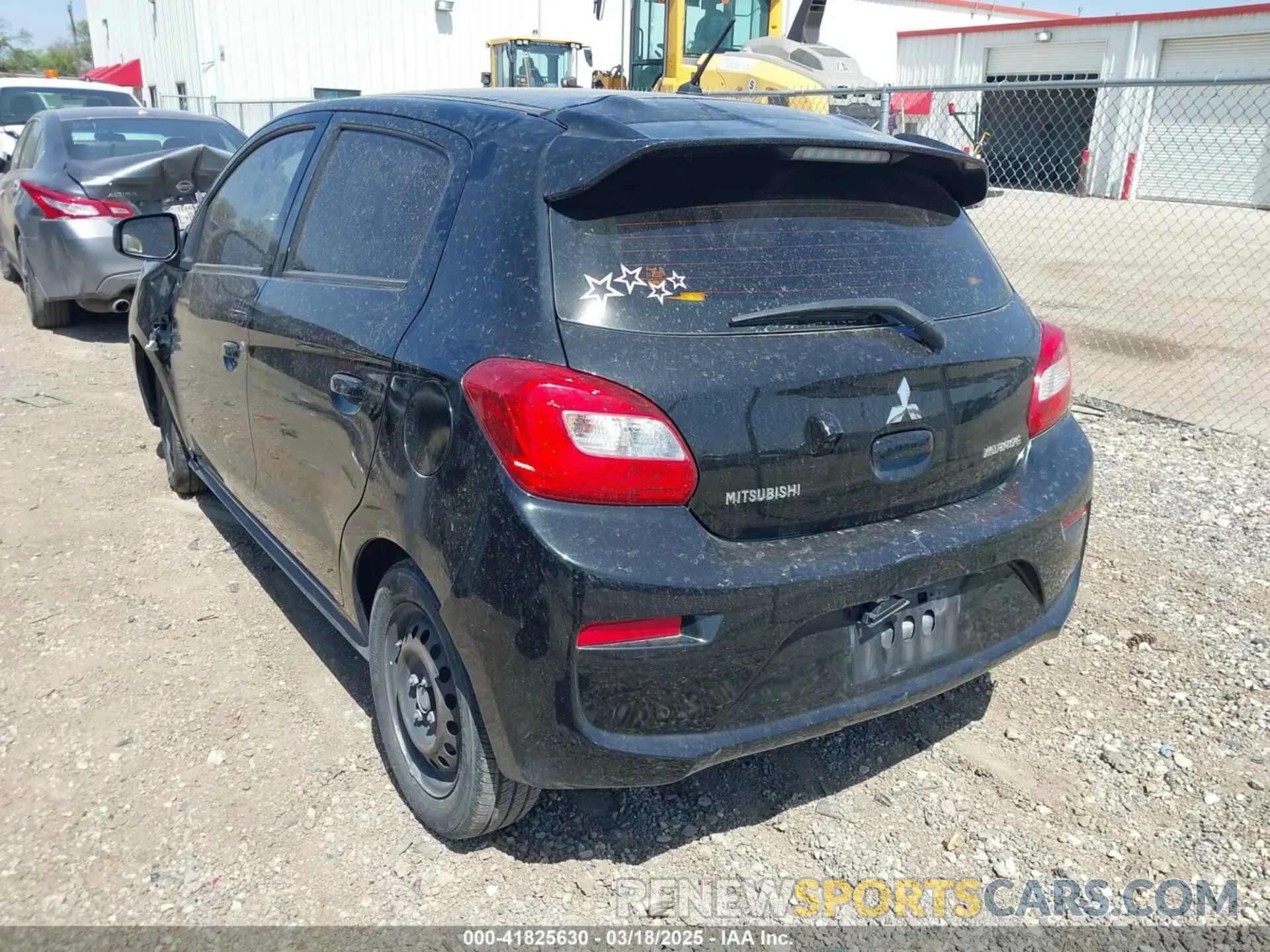 3 Photograph of a damaged car ML32A3HJ6KH006204 MITSUBISHI MIRAGE 2019