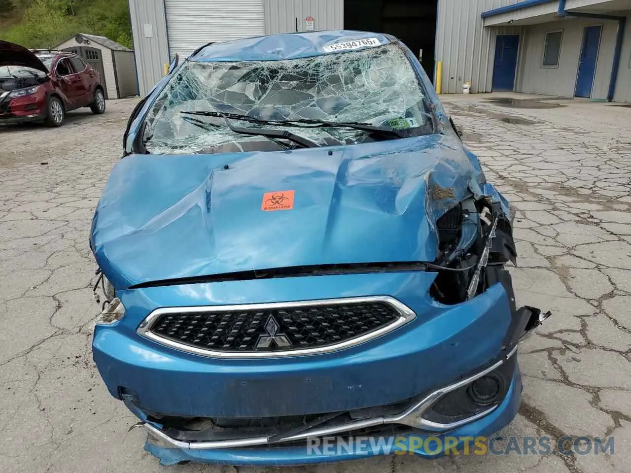 5 Photograph of a damaged car ML32A3HJ6KH009992 MITSUBISHI MIRAGE 2019