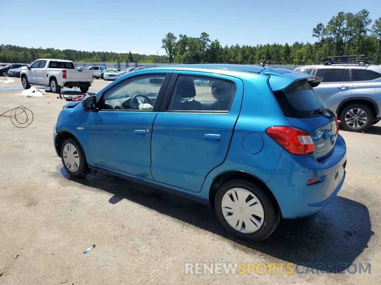 2 Photograph of a damaged car ML32A3HJ6KH010172 MITSUBISHI MIRAGE 2019