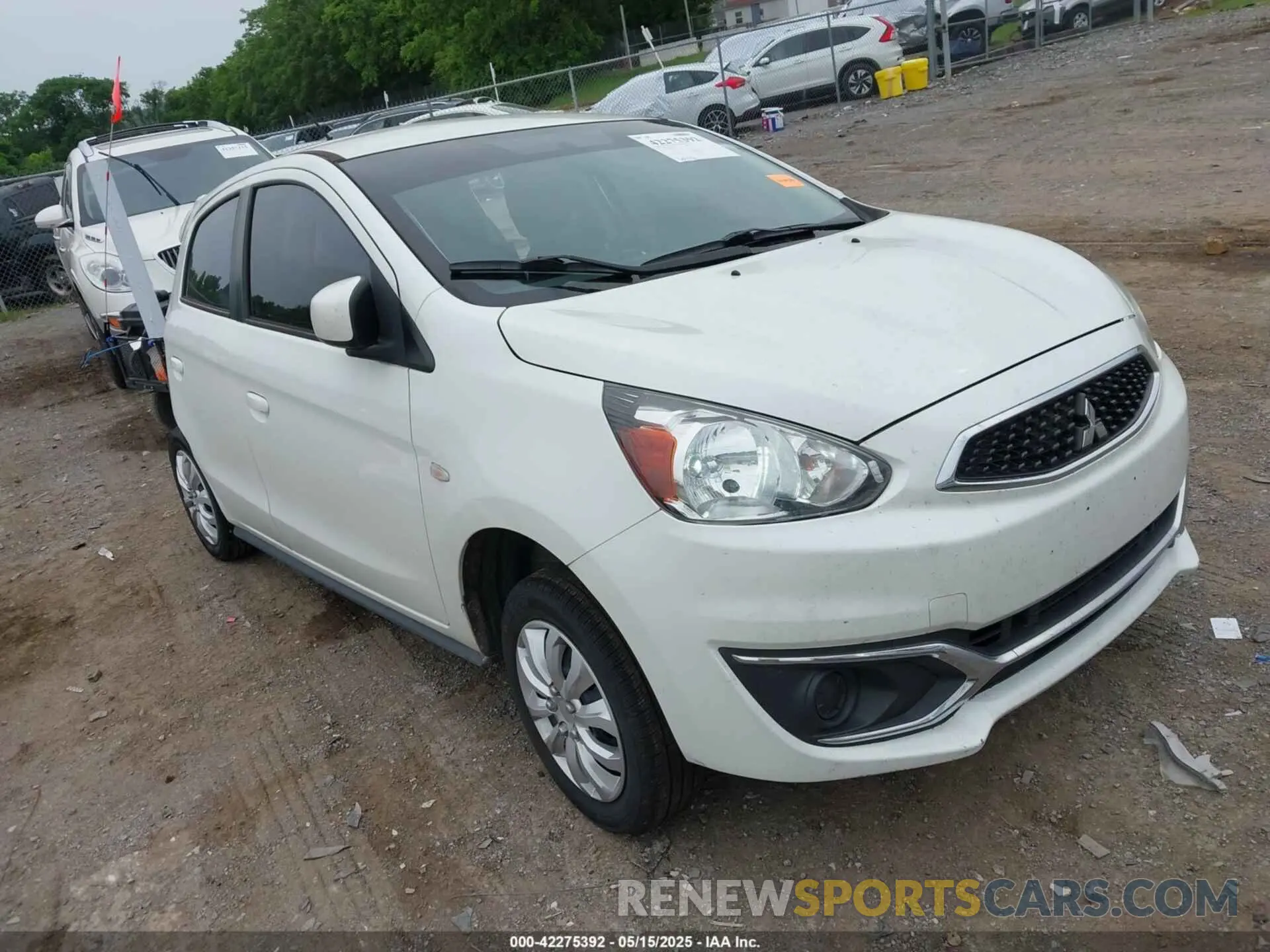 1 Photograph of a damaged car ML32A3HJ6KH013623 MITSUBISHI MIRAGE 2019
