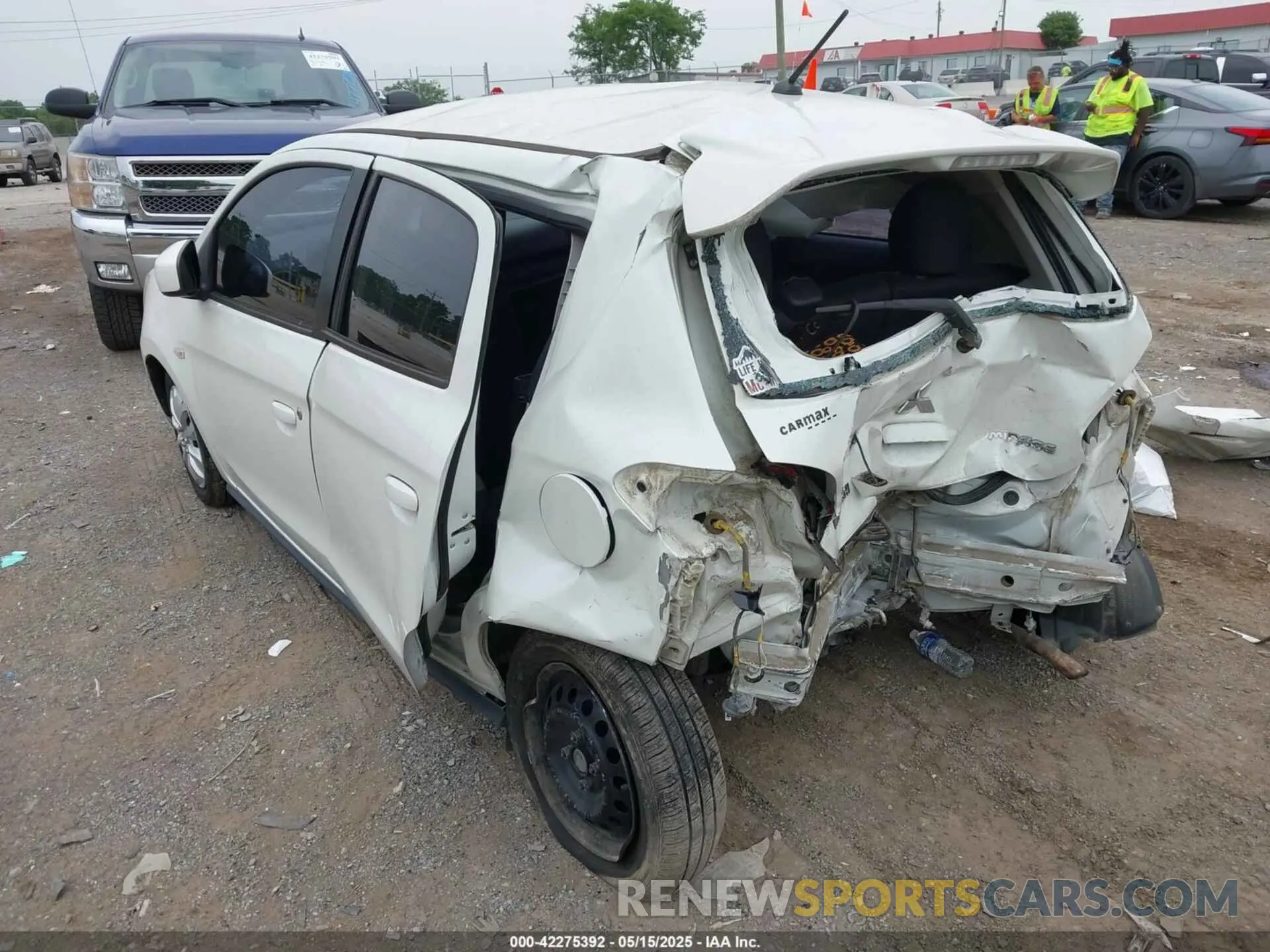 3 Photograph of a damaged car ML32A3HJ6KH013623 MITSUBISHI MIRAGE 2019