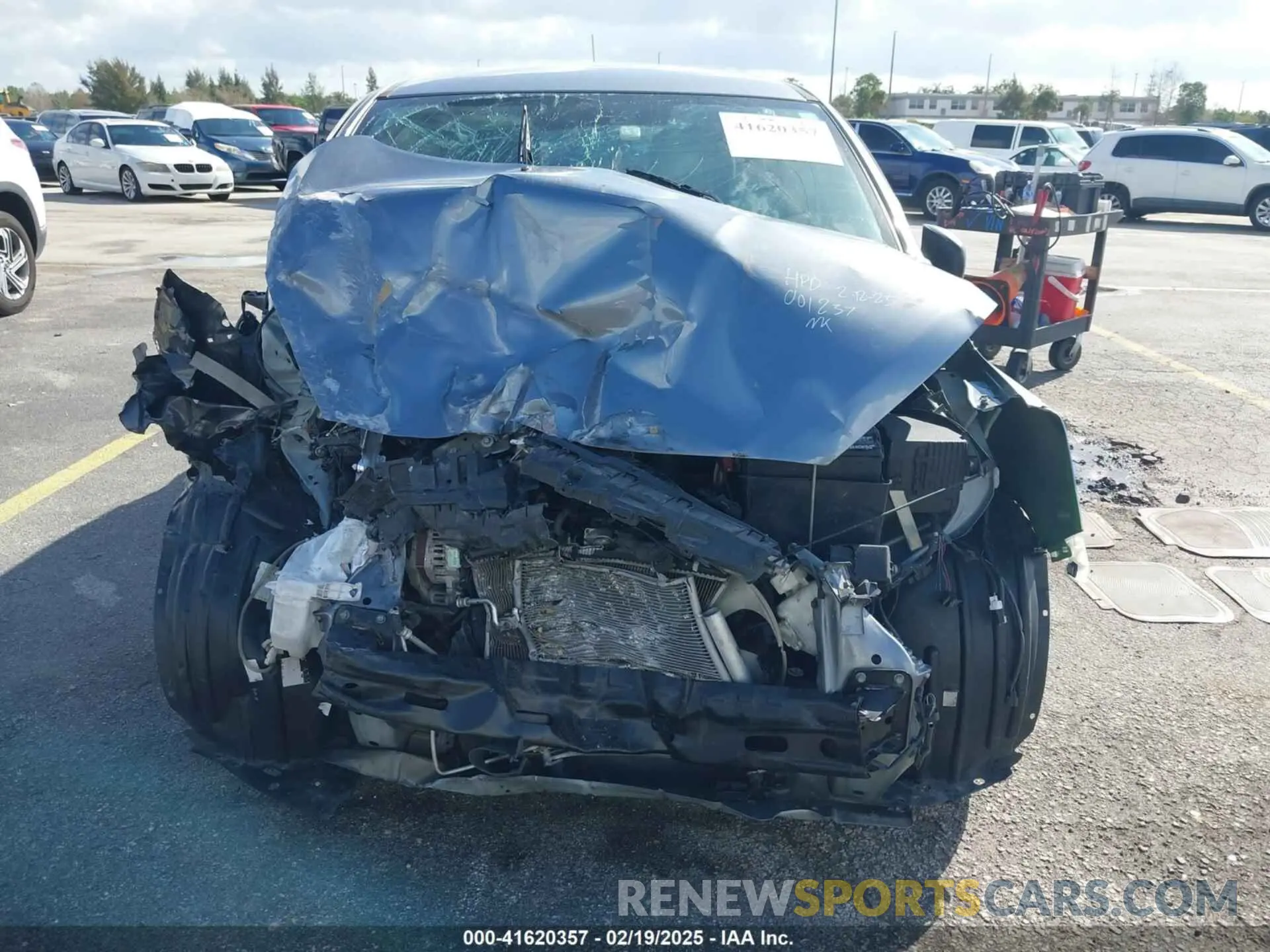 6 Photograph of a damaged car ML32A3HJ7KH001237 MITSUBISHI MIRAGE 2019