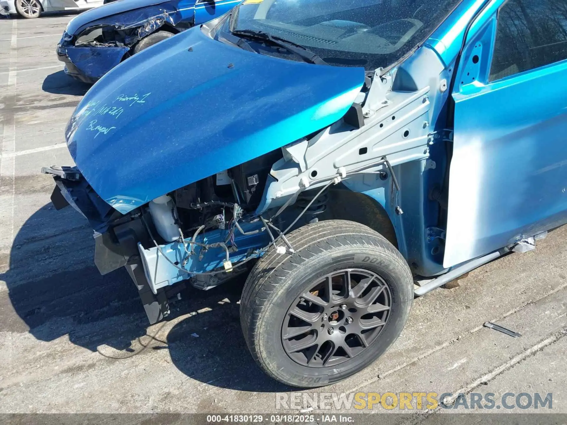 13 Photograph of a damaged car ML32A3HJ7KH003599 MITSUBISHI MIRAGE 2019