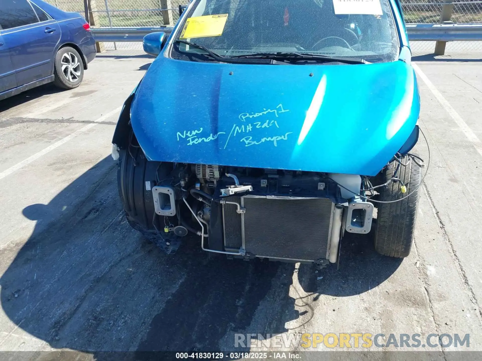 6 Photograph of a damaged car ML32A3HJ7KH003599 MITSUBISHI MIRAGE 2019