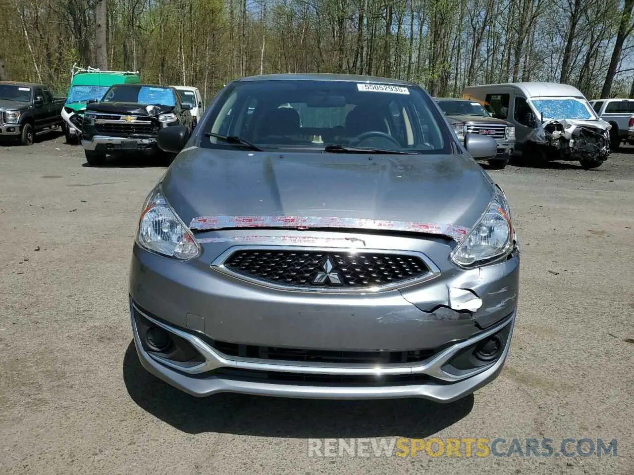 5 Photograph of a damaged car ML32A3HJ7KH005465 MITSUBISHI MIRAGE 2019