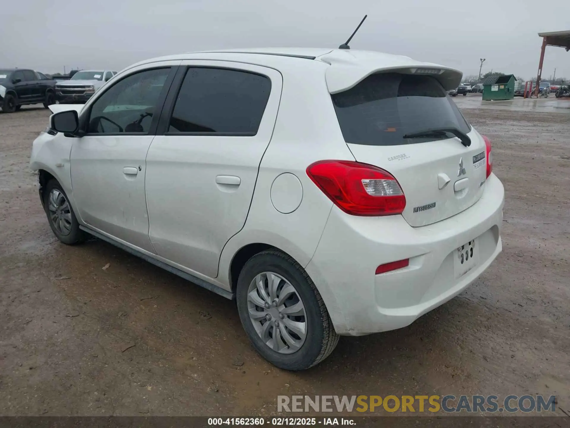 3 Photograph of a damaged car ML32A3HJ7KH005935 MITSUBISHI MIRAGE 2019