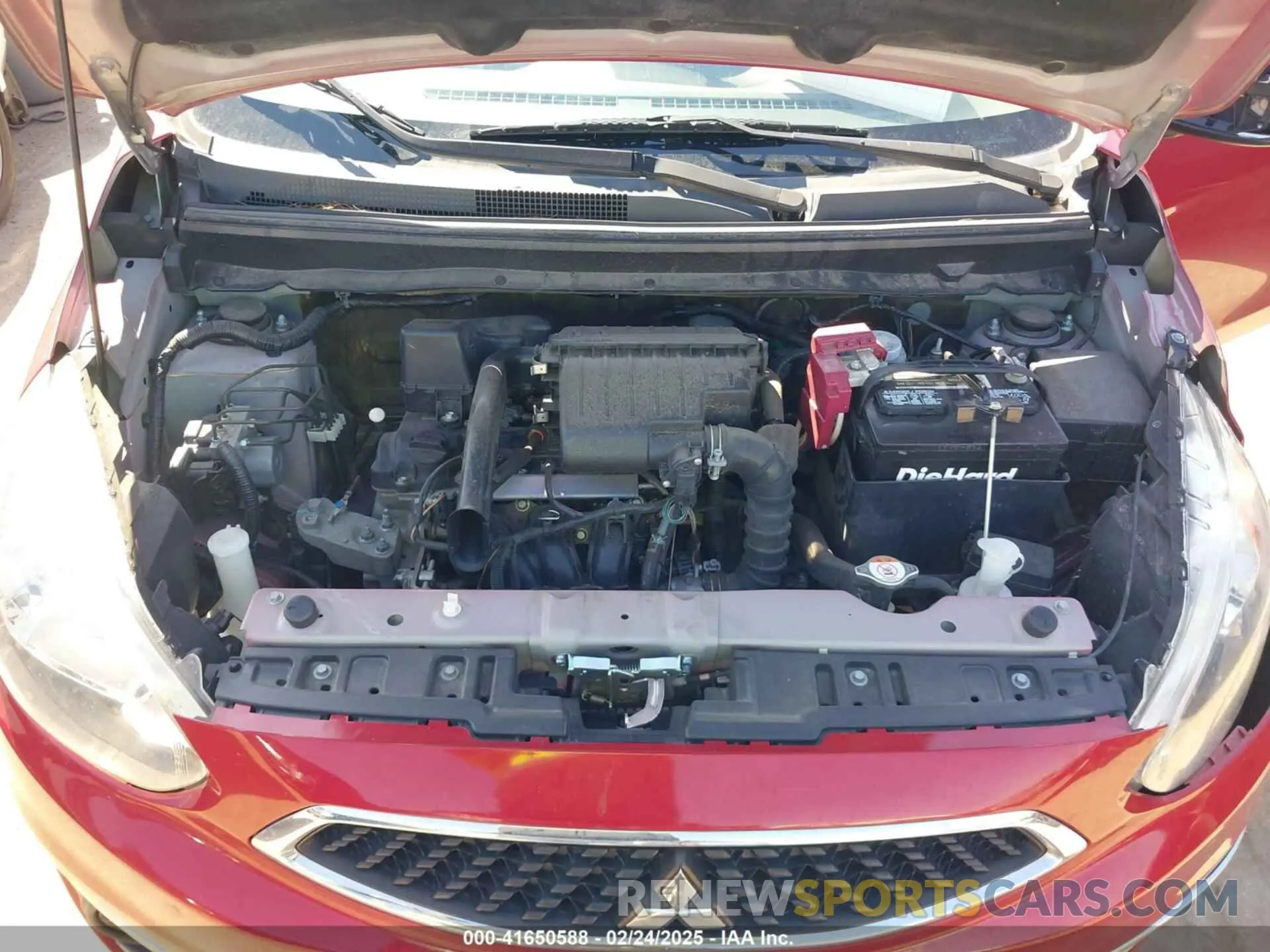 10 Photograph of a damaged car ML32A3HJ7KH011587 MITSUBISHI MIRAGE 2019