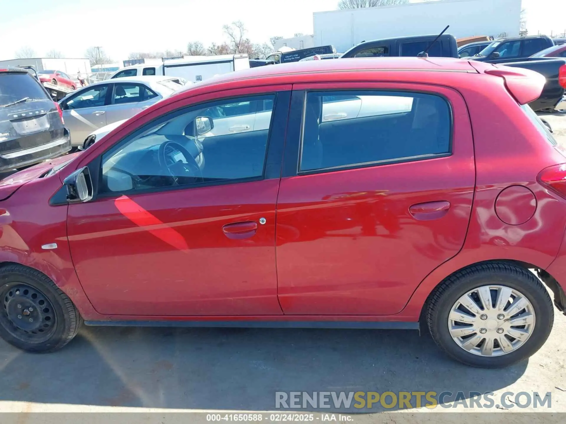14 Photograph of a damaged car ML32A3HJ7KH011587 MITSUBISHI MIRAGE 2019