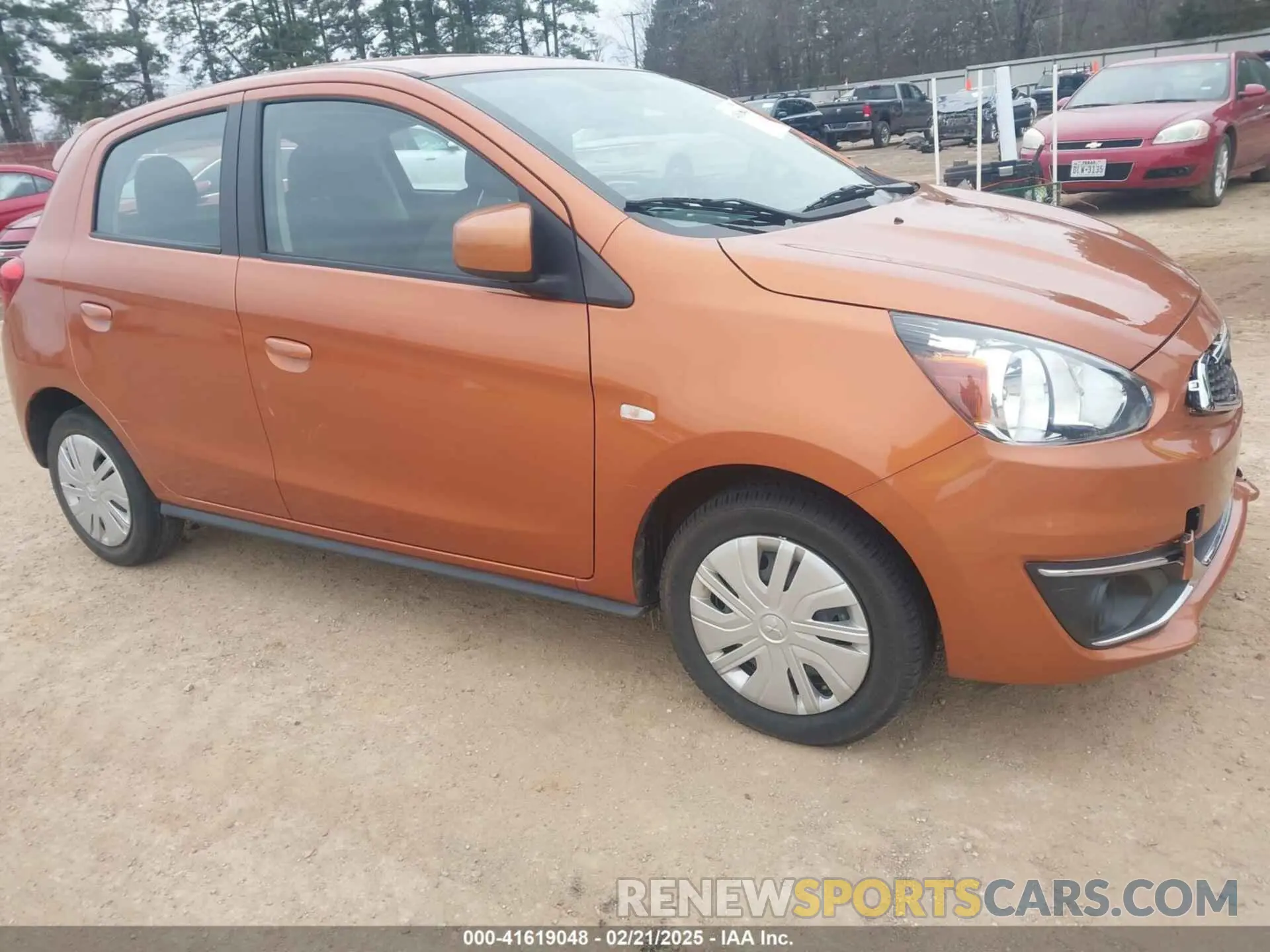 1 Photograph of a damaged car ML32A3HJ8KH000856 MITSUBISHI MIRAGE 2019