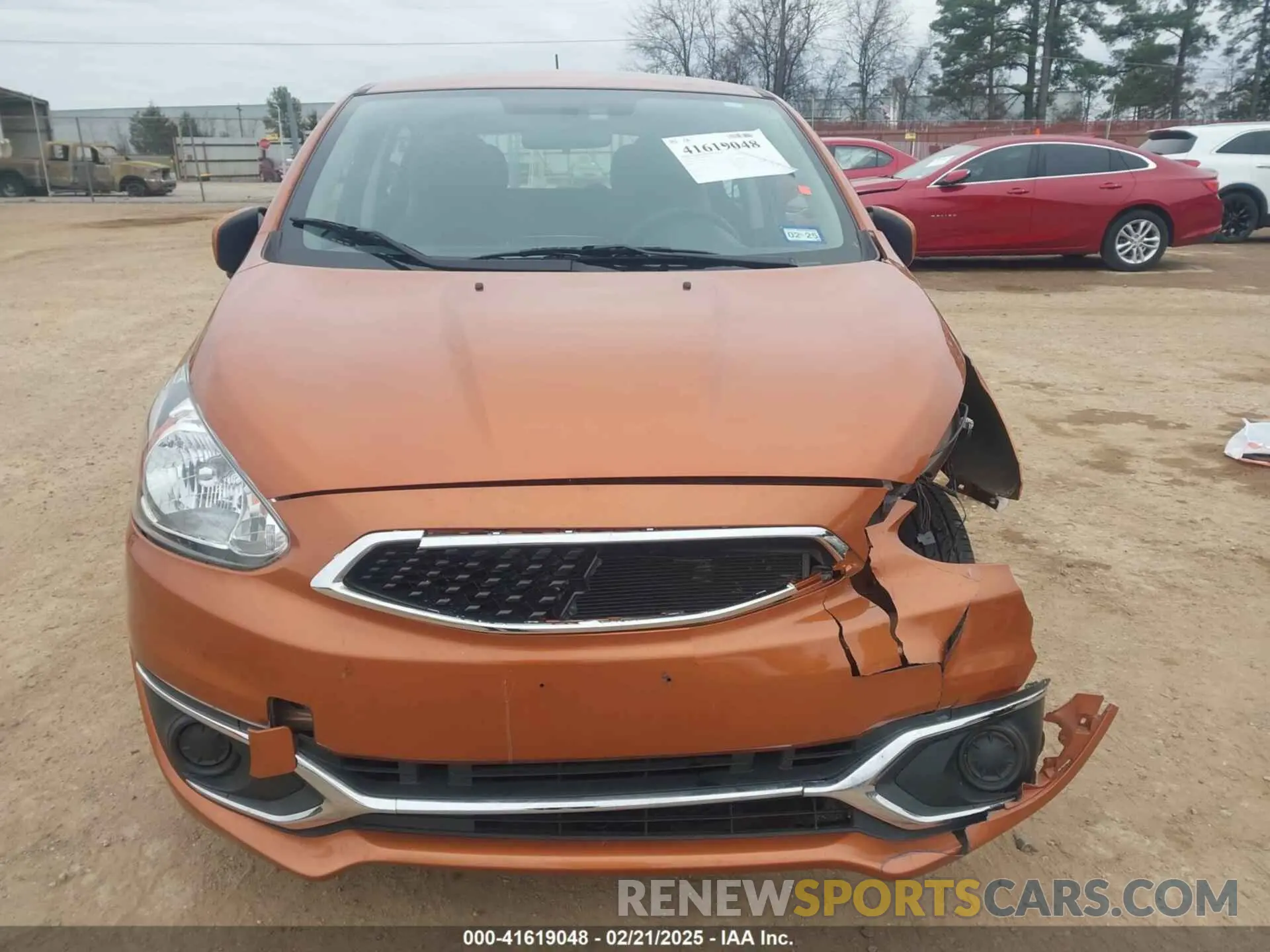 12 Photograph of a damaged car ML32A3HJ8KH000856 MITSUBISHI MIRAGE 2019