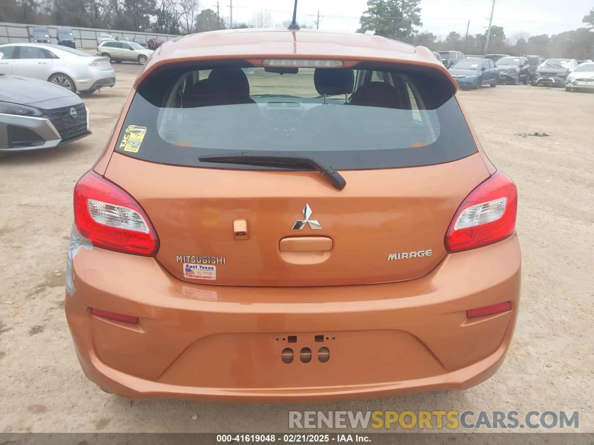 16 Photograph of a damaged car ML32A3HJ8KH000856 MITSUBISHI MIRAGE 2019