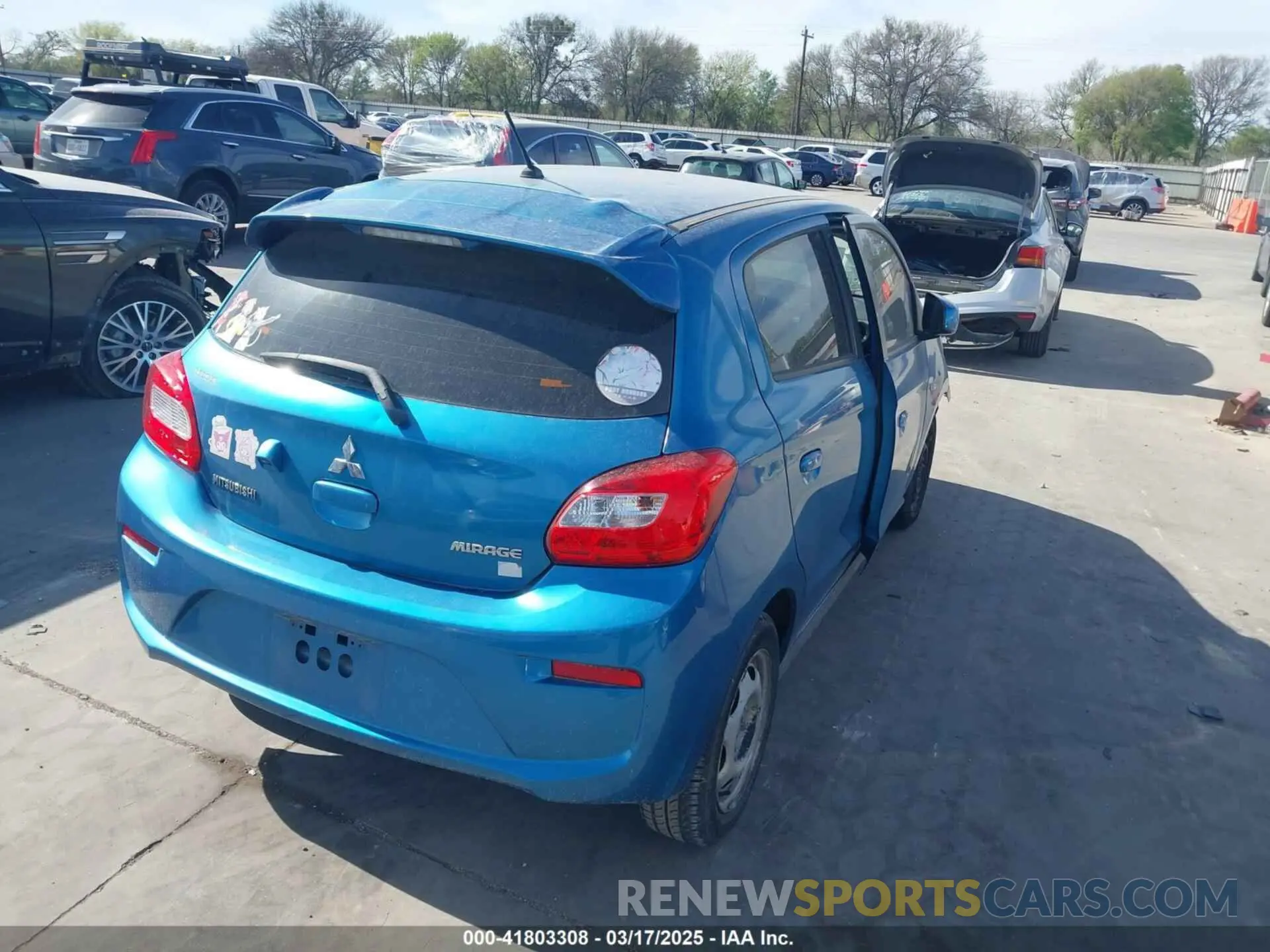 12 Photograph of a damaged car ML32A3HJ8KH007208 MITSUBISHI MIRAGE 2019