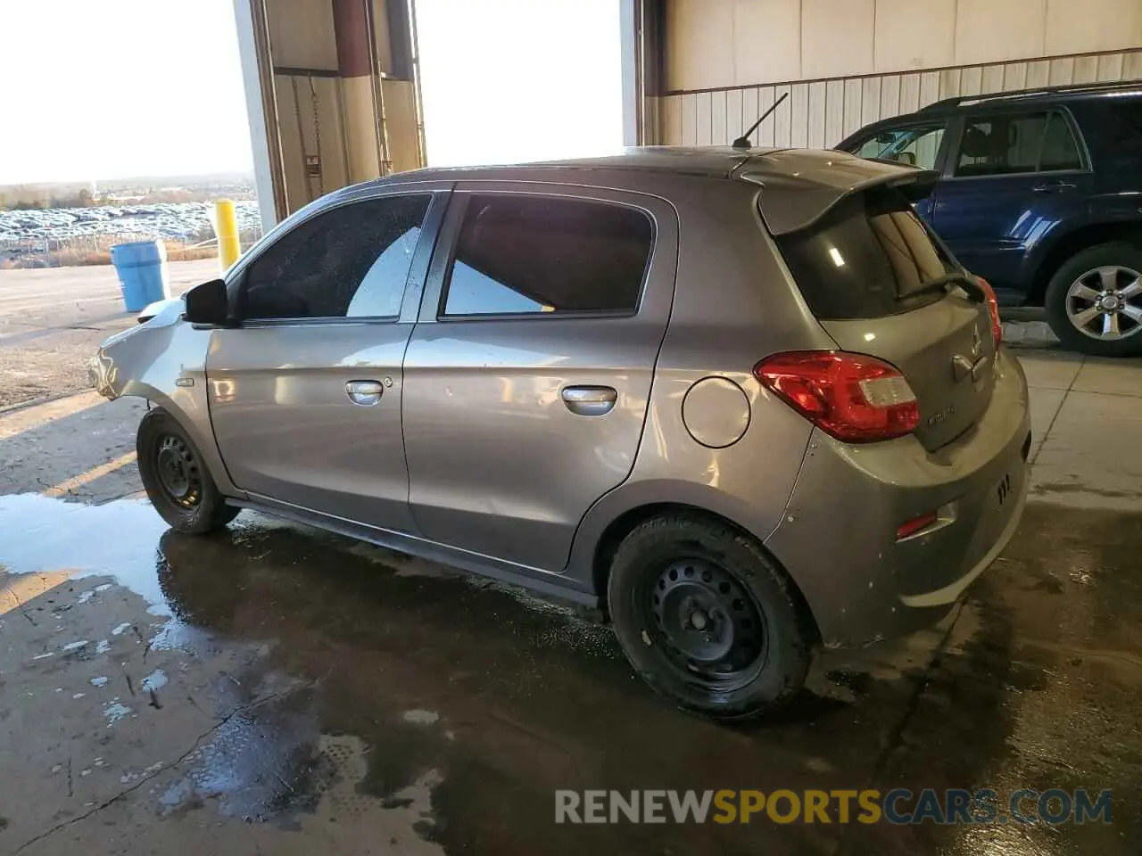 2 Photograph of a damaged car ML32A3HJ8KH009346 MITSUBISHI MIRAGE 2019