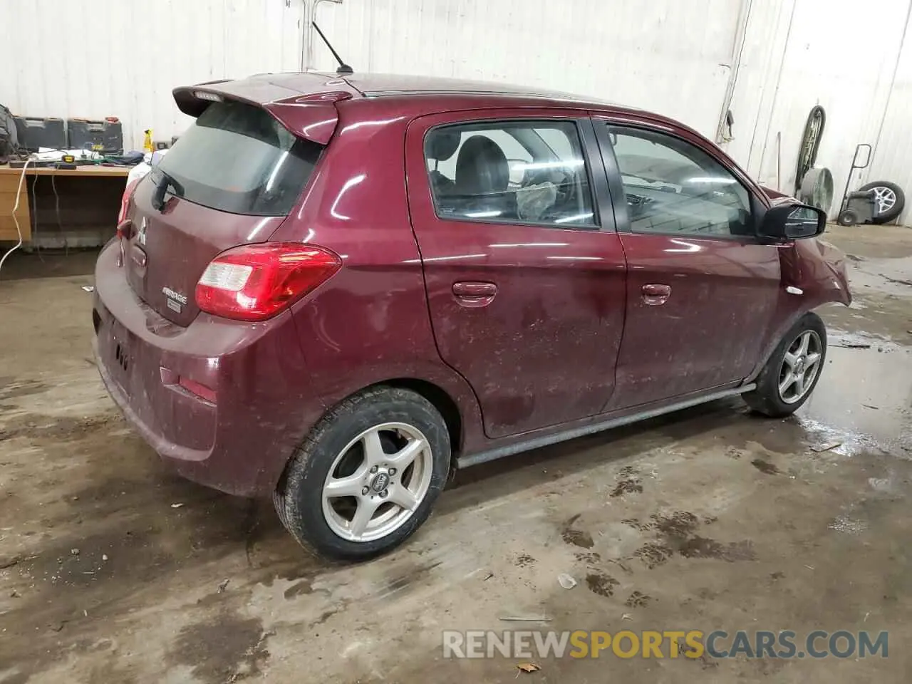 3 Photograph of a damaged car ML32A3HJ8KH010478 MITSUBISHI MIRAGE 2019