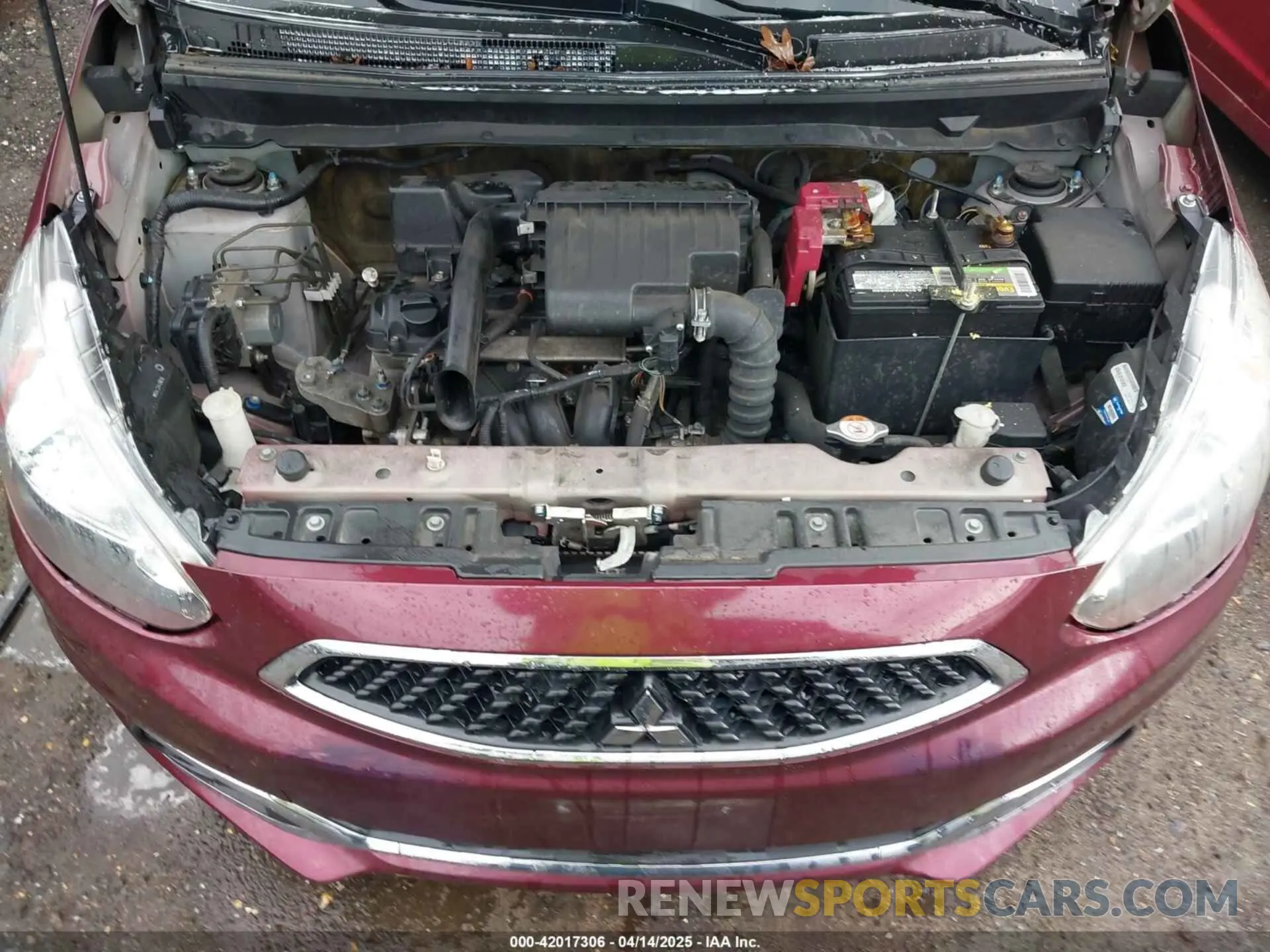 10 Photograph of a damaged car ML32A3HJ9KH013289 MITSUBISHI MIRAGE 2019