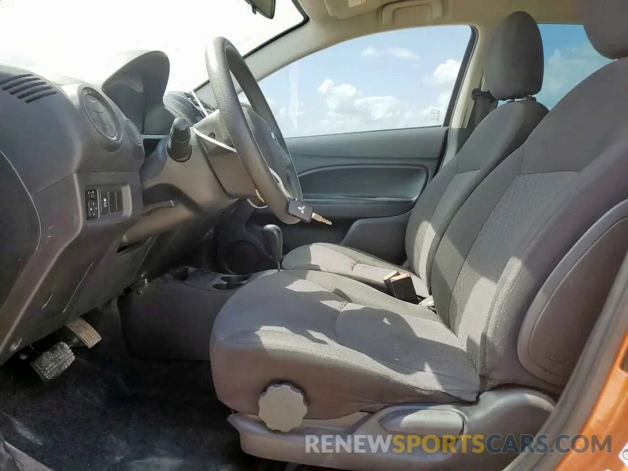 7 Photograph of a damaged car ML32A3HJ9KH014555 MITSUBISHI MIRAGE 2019