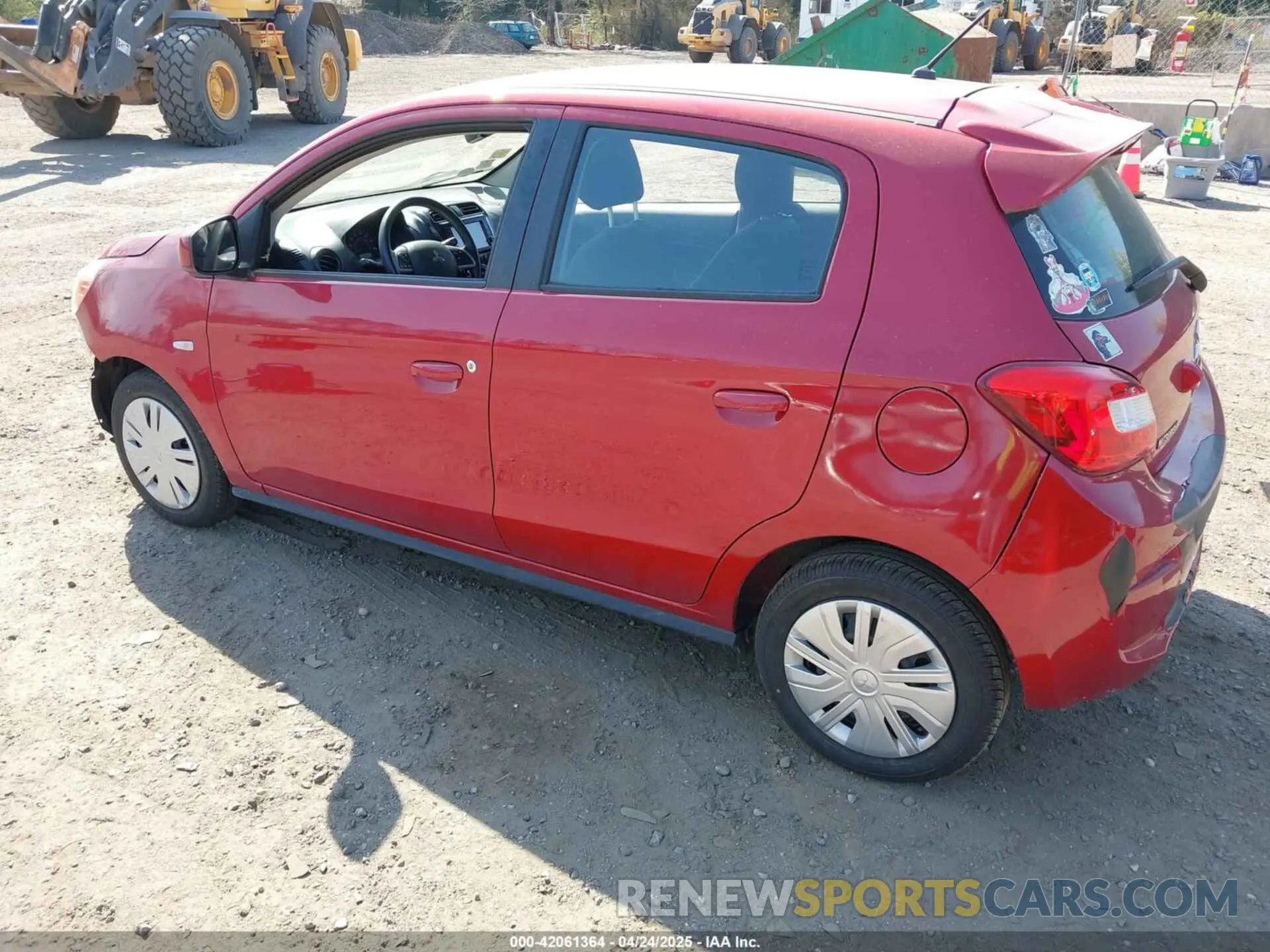 3 Photograph of a damaged car ML32A3HJ9KH015821 MITSUBISHI MIRAGE 2019