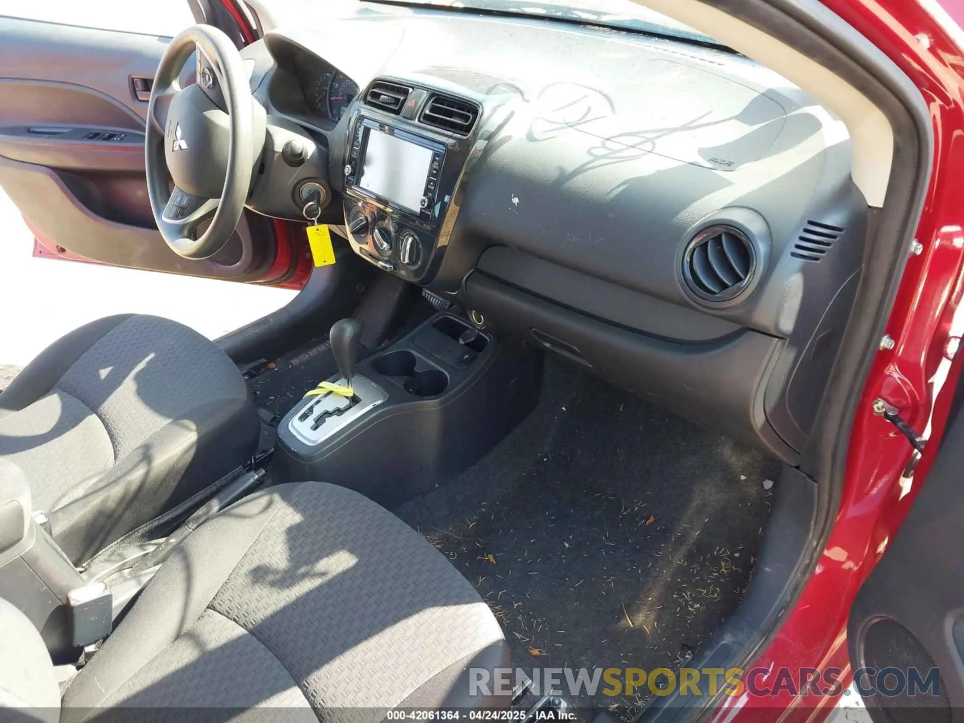 5 Photograph of a damaged car ML32A3HJ9KH015821 MITSUBISHI MIRAGE 2019