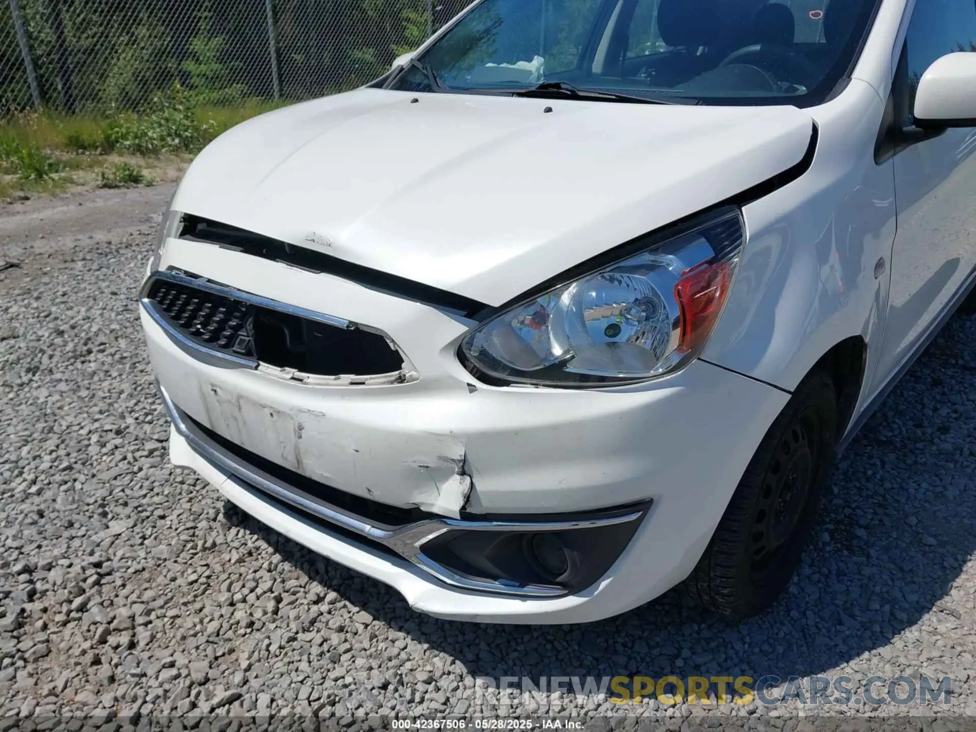 6 Photograph of a damaged car ML32A3HJXKH007159 MITSUBISHI MIRAGE 2019