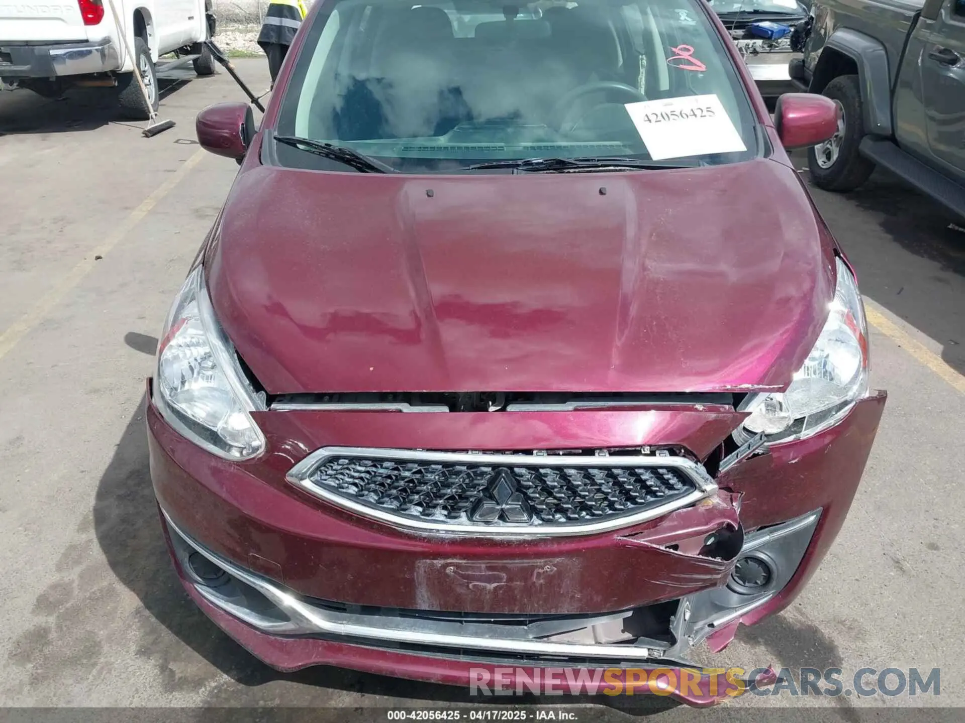 12 Photograph of a damaged car ML32A3HJXKH010272 MITSUBISHI MIRAGE 2019
