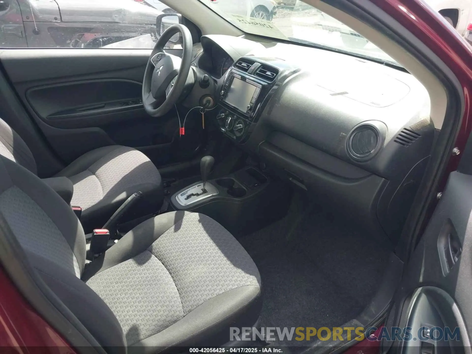 5 Photograph of a damaged car ML32A3HJXKH010272 MITSUBISHI MIRAGE 2019