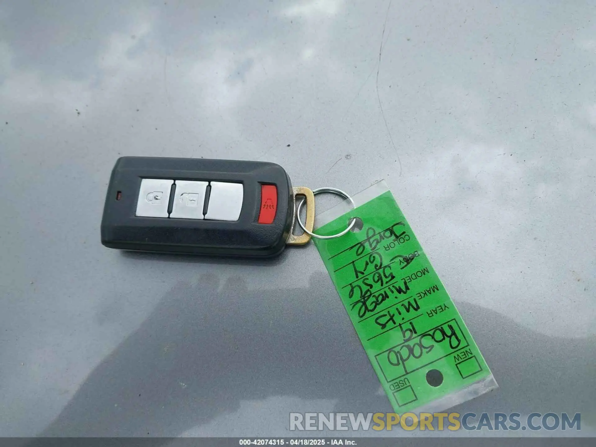 11 Photograph of a damaged car ML32A4HJ7KH010347 MITSUBISHI MIRAGE 2019
