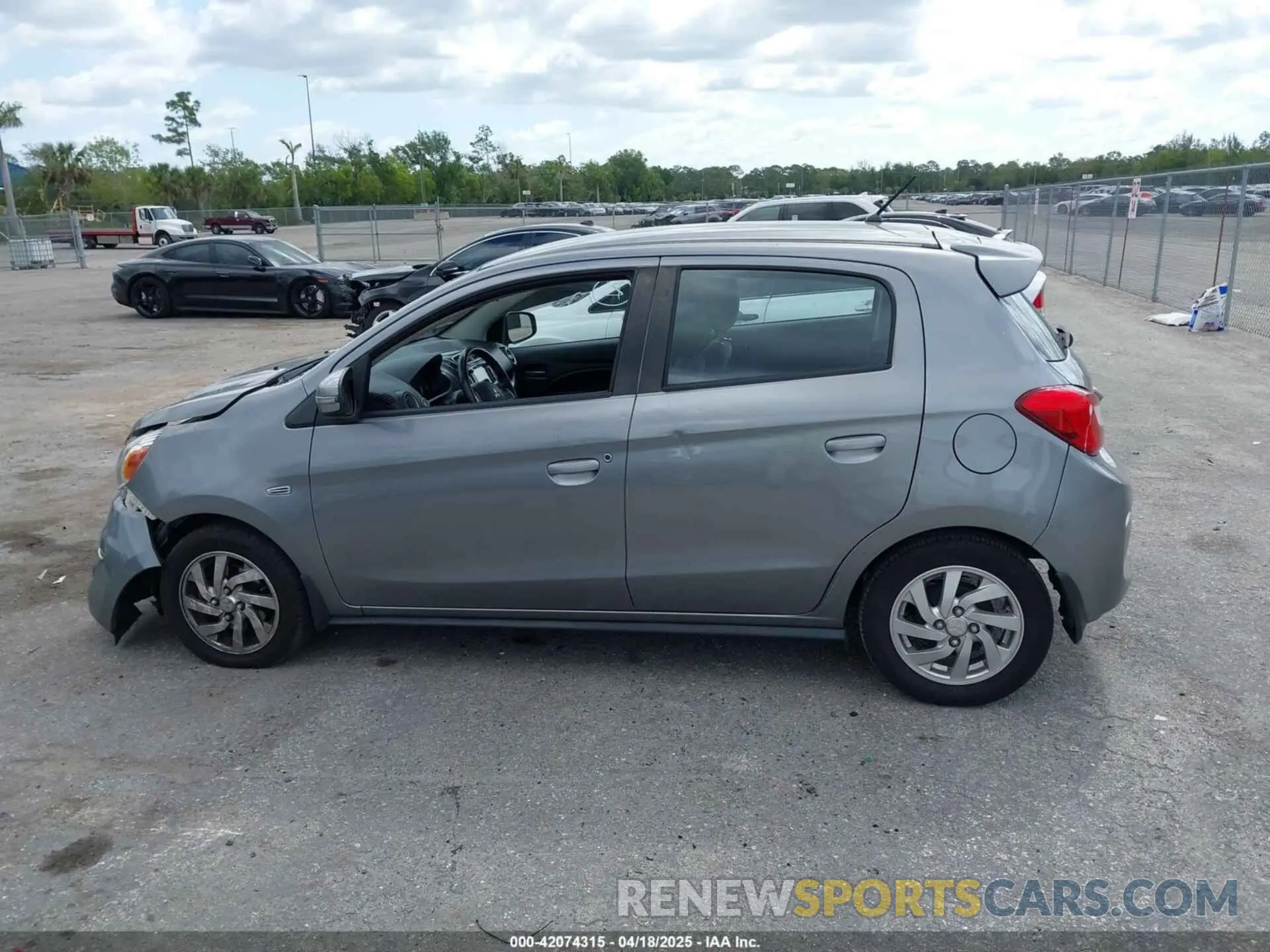 14 Photograph of a damaged car ML32A4HJ7KH010347 MITSUBISHI MIRAGE 2019