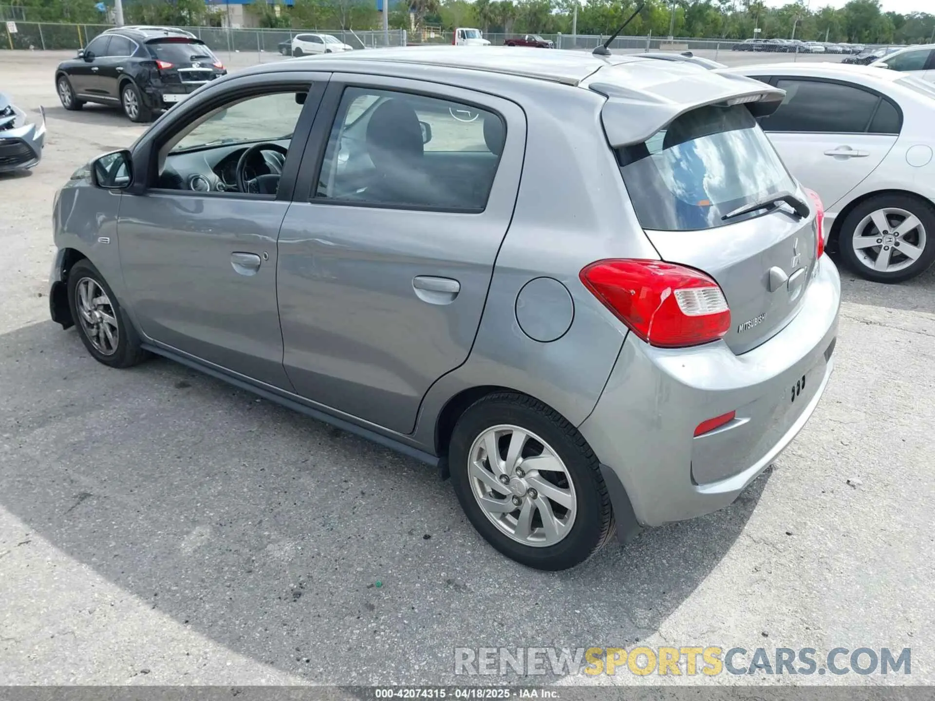 3 Photograph of a damaged car ML32A4HJ7KH010347 MITSUBISHI MIRAGE 2019