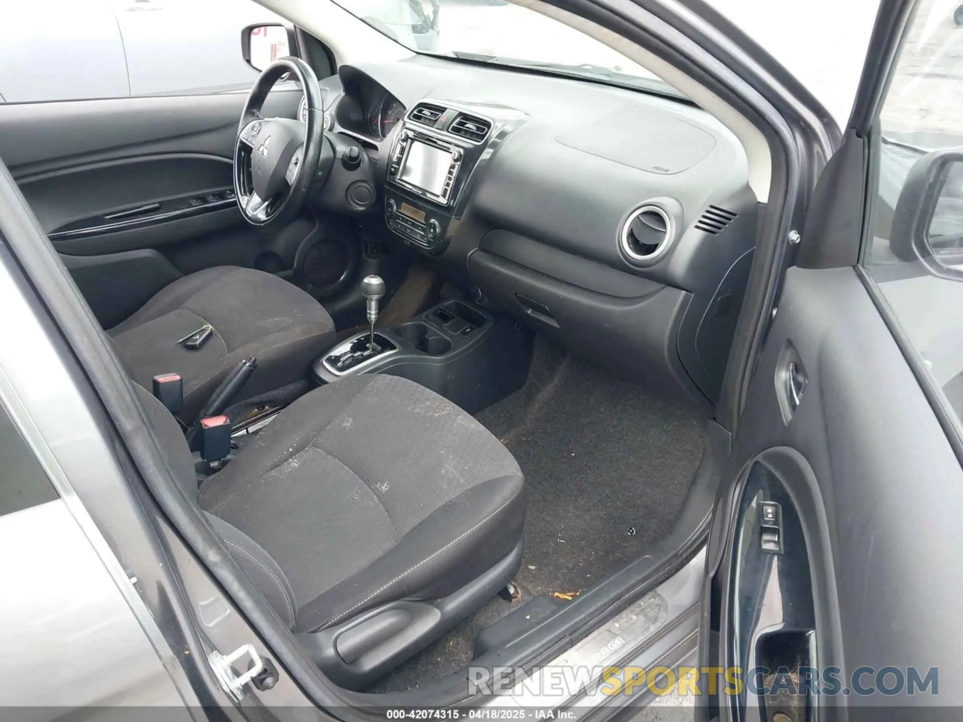 5 Photograph of a damaged car ML32A4HJ7KH010347 MITSUBISHI MIRAGE 2019