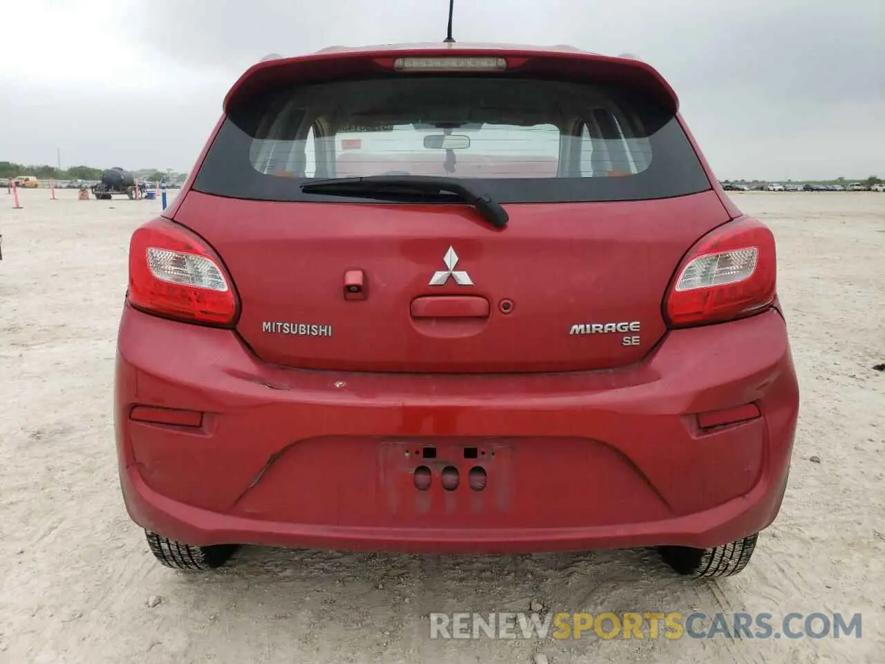 6 Photograph of a damaged car ML32A4HJXKH009936 MITSUBISHI MIRAGE 2019