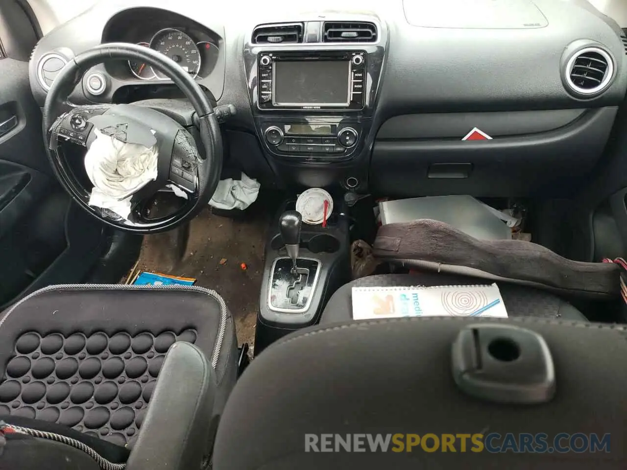 8 Photograph of a damaged car ML32A4HJXKH009936 MITSUBISHI MIRAGE 2019