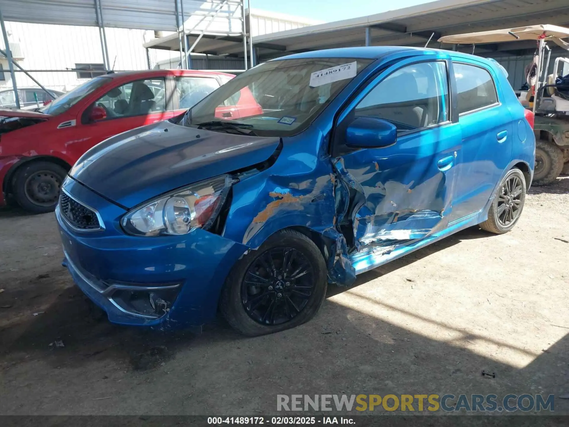 2 Photograph of a damaged car ML32A5HJ1KH004484 MITSUBISHI MIRAGE 2019