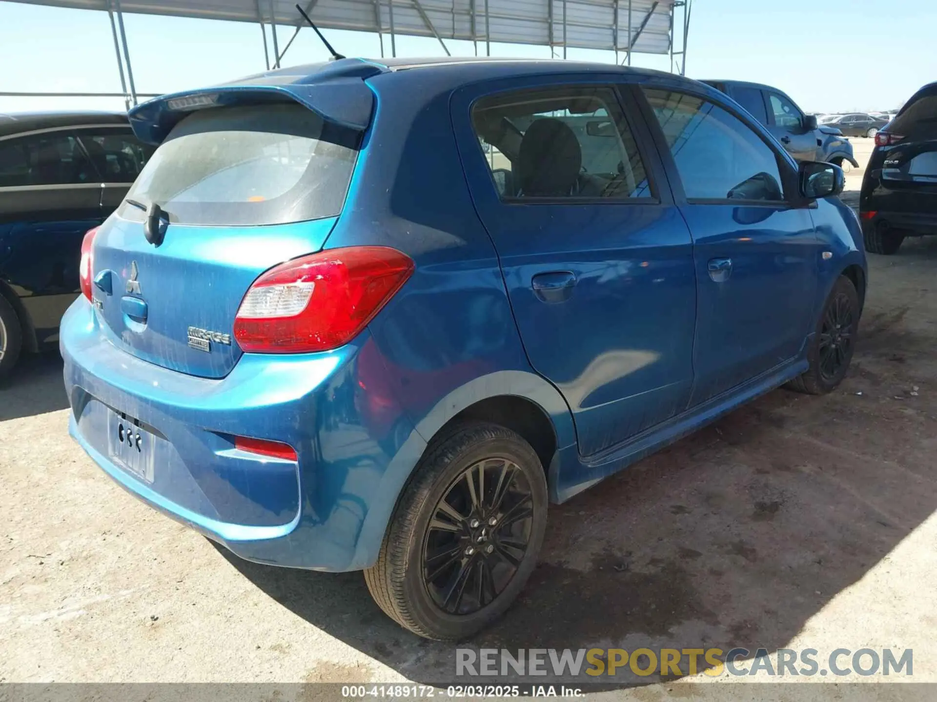 4 Photograph of a damaged car ML32A5HJ1KH004484 MITSUBISHI MIRAGE 2019