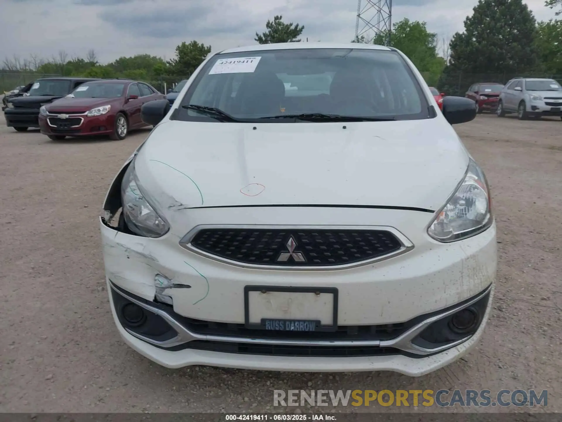 12 Photograph of a damaged car ML32A5HJ1KH013363 MITSUBISHI MIRAGE 2019