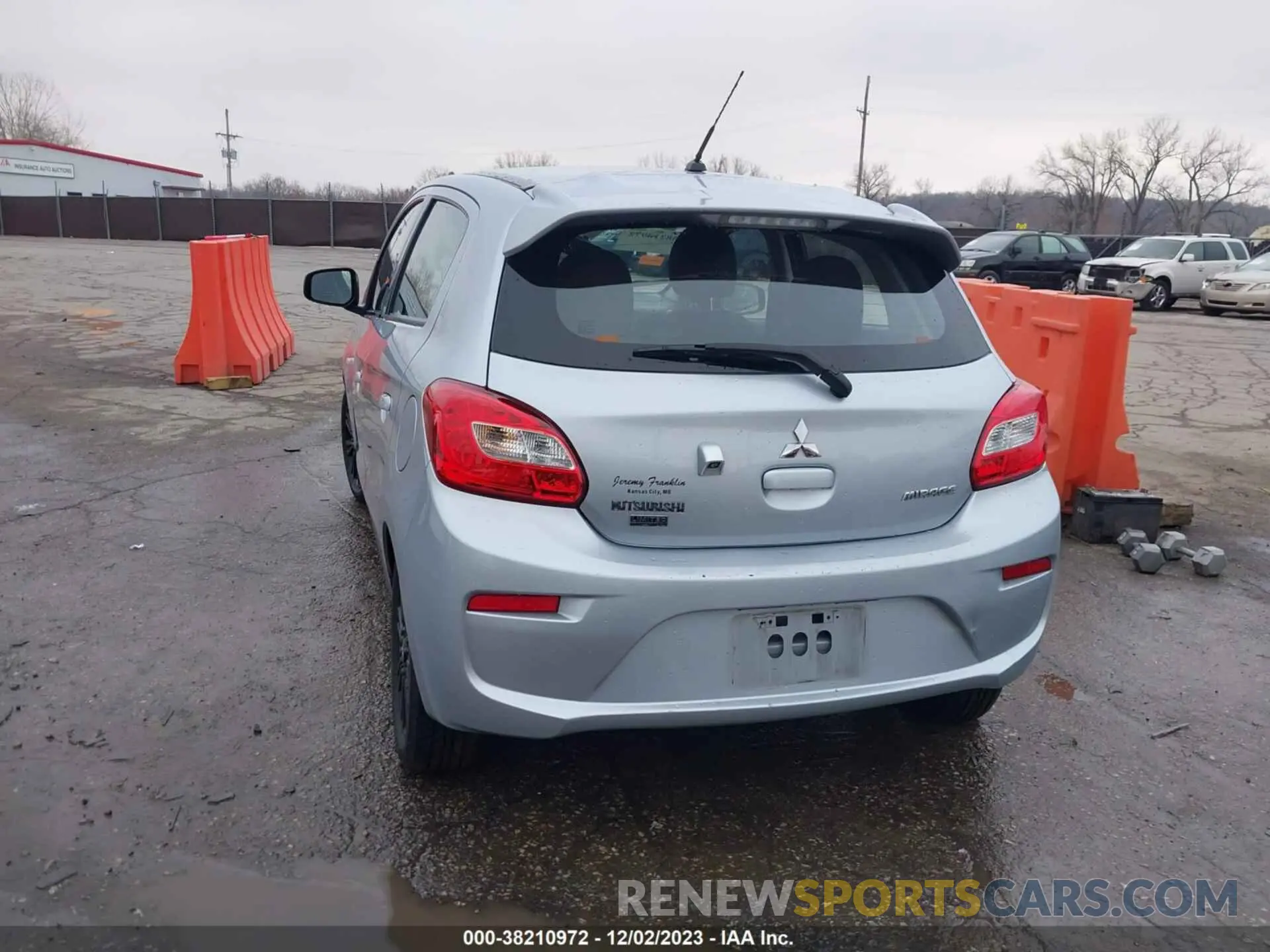 16 Photograph of a damaged car ML32A5HJ5KH002186 MITSUBISHI MIRAGE 2019