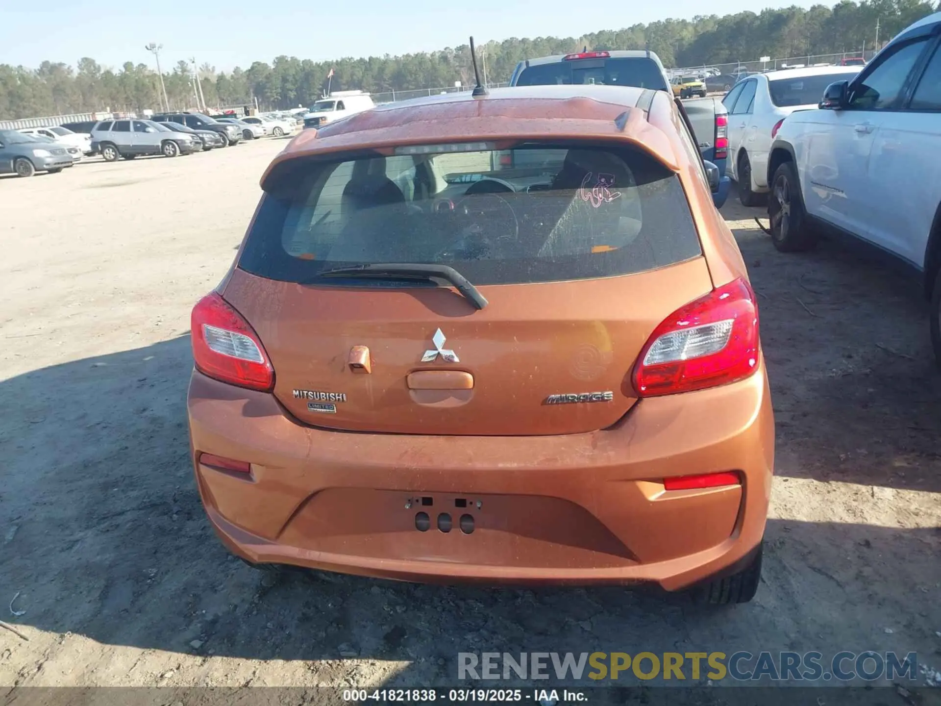16 Photograph of a damaged car ML32A5HJ6KH004920 MITSUBISHI MIRAGE 2019