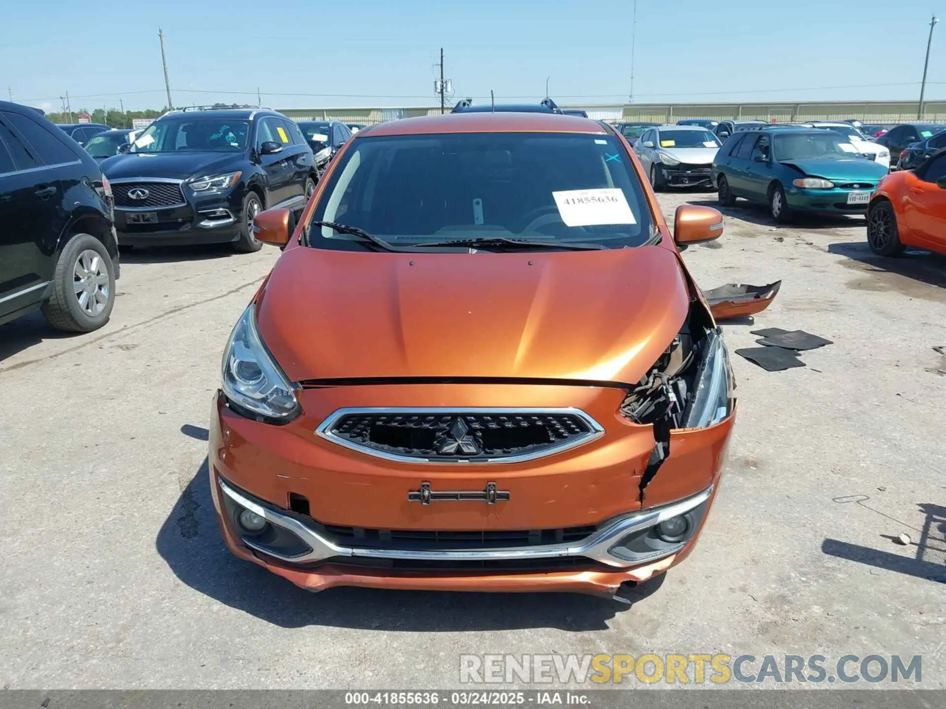 13 Photograph of a damaged car ML32A5HJ8KH003090 MITSUBISHI MIRAGE 2019