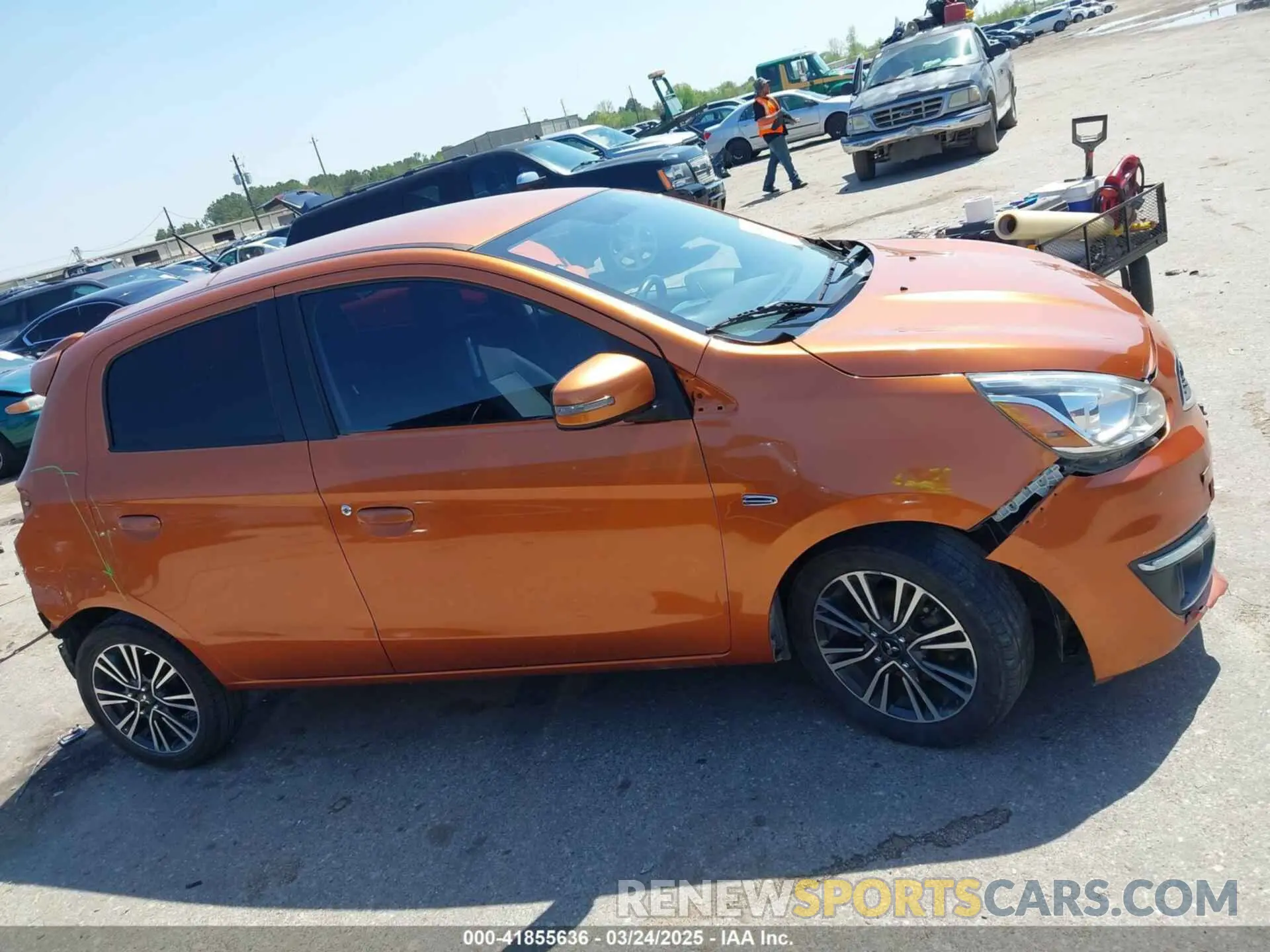 14 Photograph of a damaged car ML32A5HJ8KH003090 MITSUBISHI MIRAGE 2019