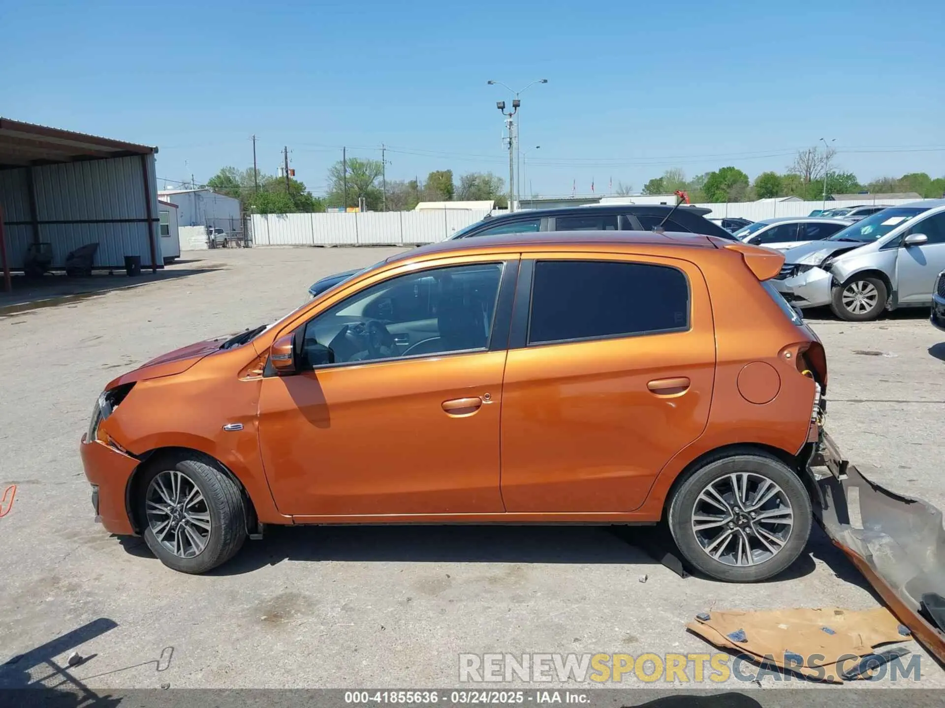 15 Photograph of a damaged car ML32A5HJ8KH003090 MITSUBISHI MIRAGE 2019