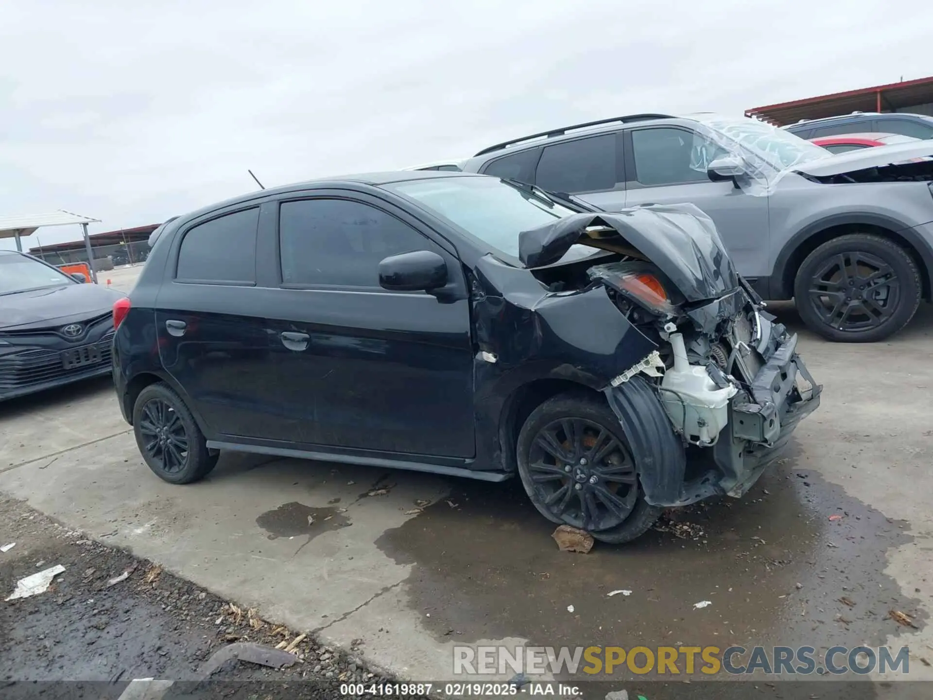 14 Photograph of a damaged car ML32A5HJ9KH006578 MITSUBISHI MIRAGE 2019
