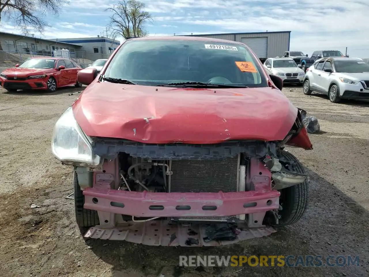 5 Photograph of a damaged car ML32F3FJ0KHF03952 MITSUBISHI MIRAGE 2019
