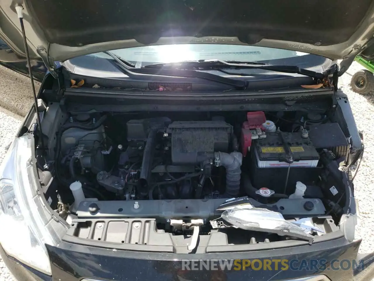 7 Photograph of a damaged car ML32F3FJ0KHF09430 MITSUBISHI MIRAGE 2019