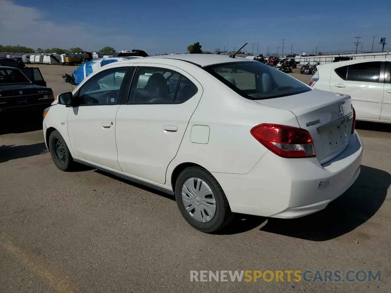 2 Photograph of a damaged car ML32F3FJ0KHF16278 MITSUBISHI MIRAGE 2019