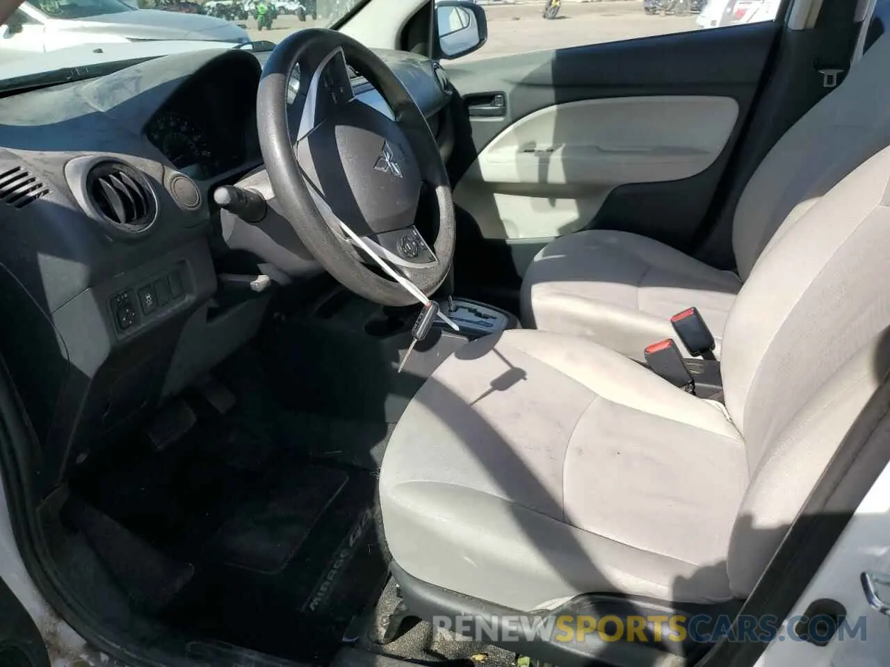 7 Photograph of a damaged car ML32F3FJ0KHF16278 MITSUBISHI MIRAGE 2019