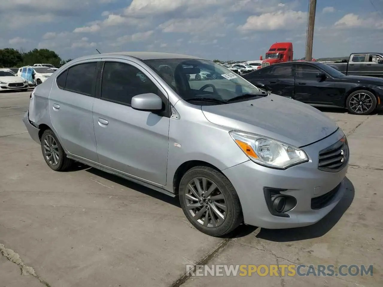 4 Photograph of a damaged car ML32F3FJ0KHF16622 MITSUBISHI MIRAGE 2019