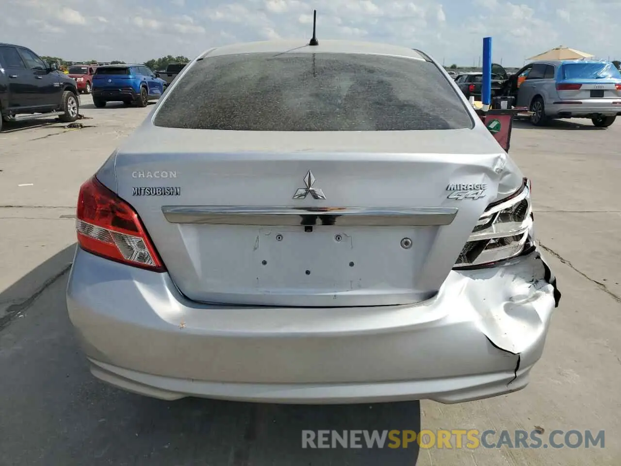 6 Photograph of a damaged car ML32F3FJ0KHF16622 MITSUBISHI MIRAGE 2019