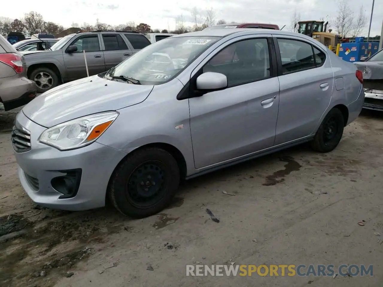 1 Photograph of a damaged car ML32F3FJ1KHF08027 MITSUBISHI MIRAGE 2019