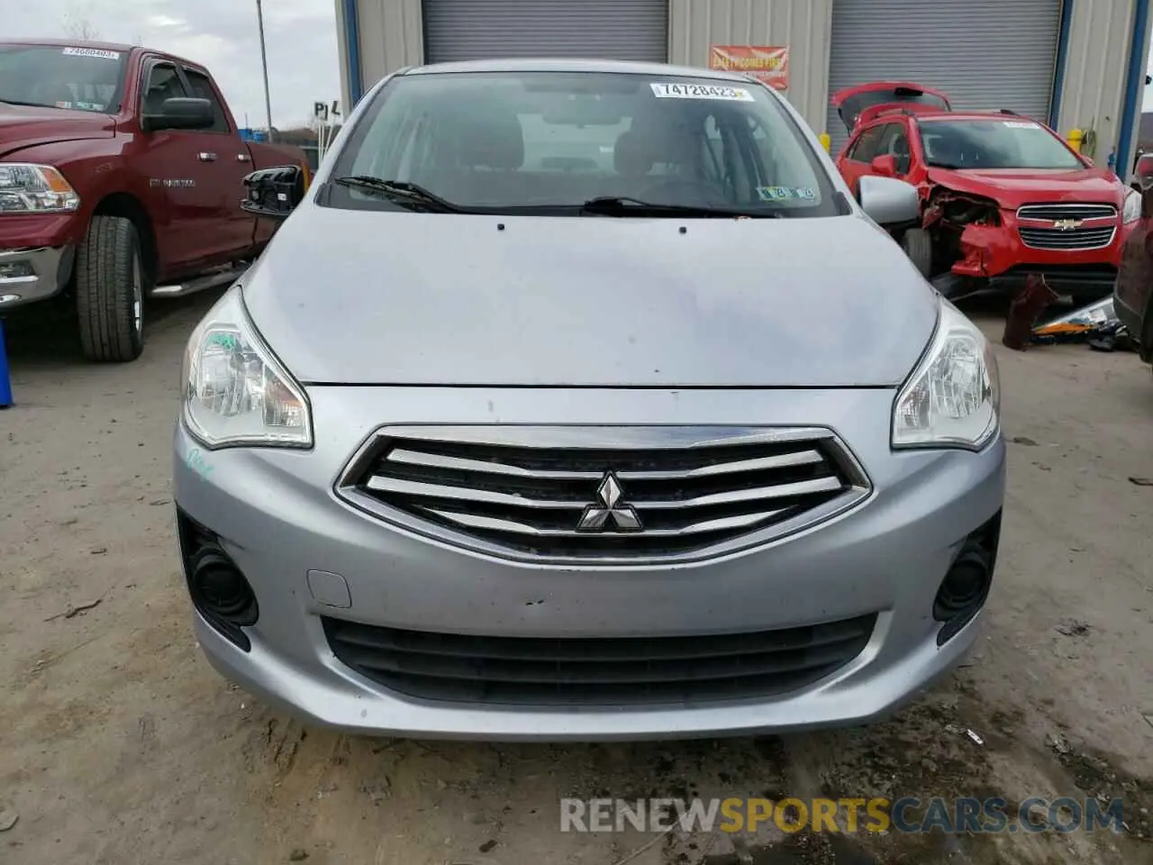 5 Photograph of a damaged car ML32F3FJ1KHF08027 MITSUBISHI MIRAGE 2019
