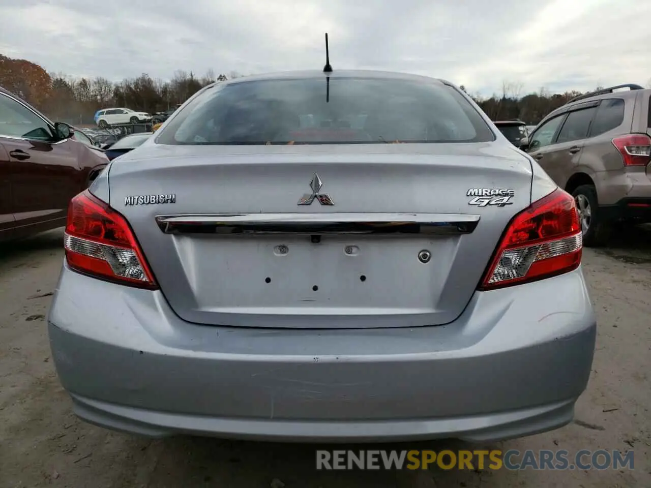 6 Photograph of a damaged car ML32F3FJ1KHF08027 MITSUBISHI MIRAGE 2019